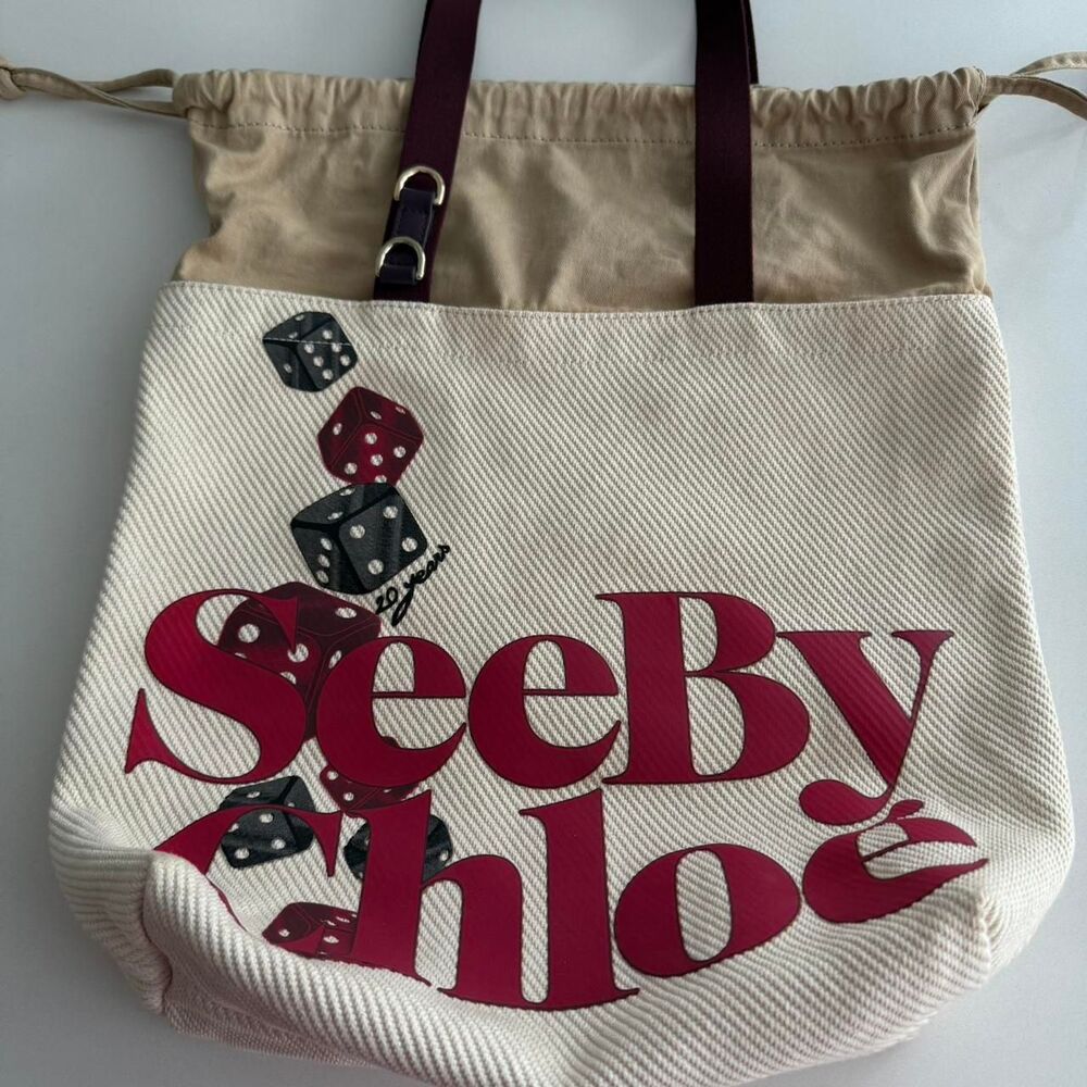 See by Chloe Canvas Tote